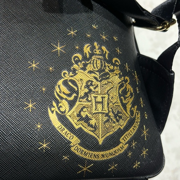 Loungefly Harry Potter Trilogy Series Triple Pocket Mini Backpack - Picture 6 of 16